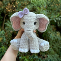 Crochet Elephant Plush Pattern