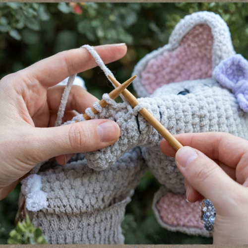 Crochet Elephant Plush Pattern
